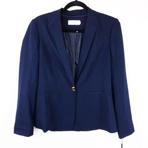 NEW Calvin Klein Navy Blue Blazer NWT
